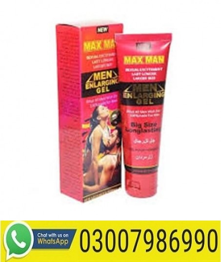 Maxman Men Enlarging Gel in Pakistan 03007986990 Shop Now